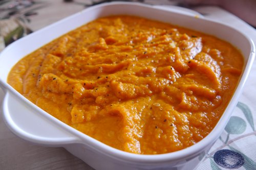 puree de carottes aux lentilles corail - votre dieteticienne - valerie coureau puree de carottes aux lentilles corail - votre dieteticienne - valerie coureau